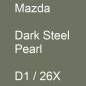 Preview: Mazda, Dark Steel Pearl, D1 / 26X.